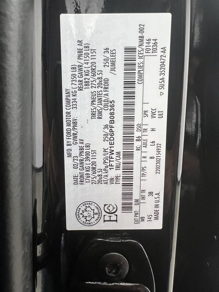2023 Ford F-150 Platinum Highlands Ranch CO
