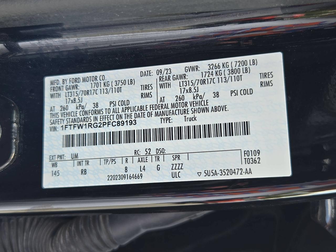 2023 Ford F-150 Raptor San Antonio TX