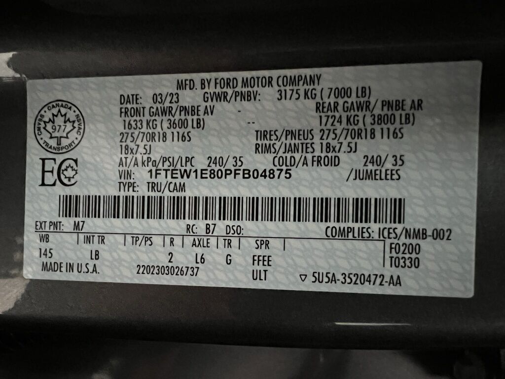 2023 Ford F-150 Tremor Highlands Ranch CO