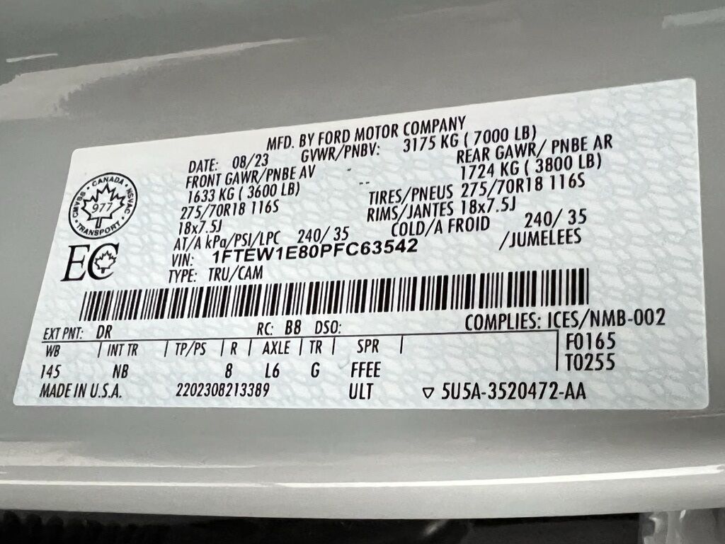 2023 Ford F-150 Tremor Highlands Ranch CO