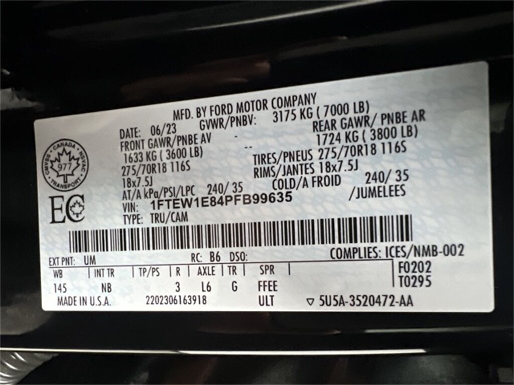 2023 Ford F-150 Tremor Highlands Ranch CO