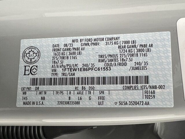 2023 Ford F-150 Tremor Highlands Ranch CO