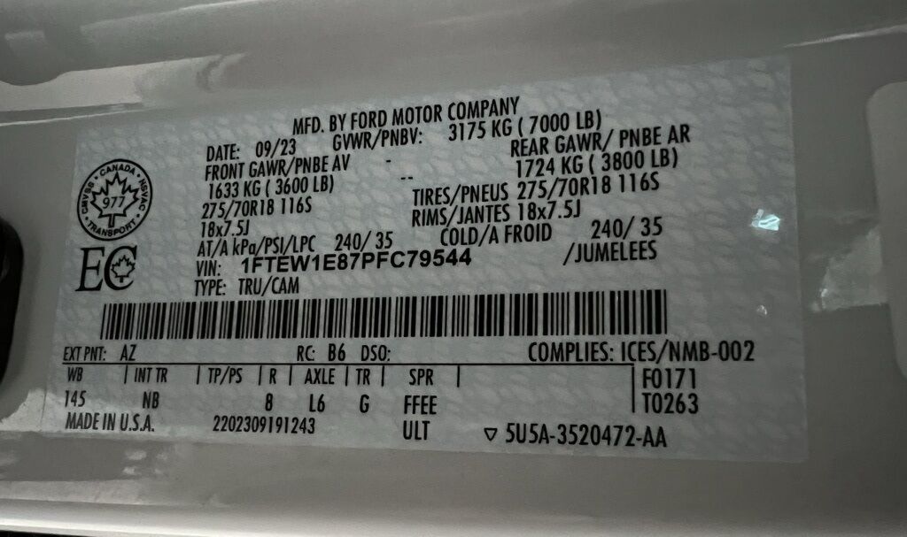 2023 Ford F-150 Tremor Highlands Ranch CO