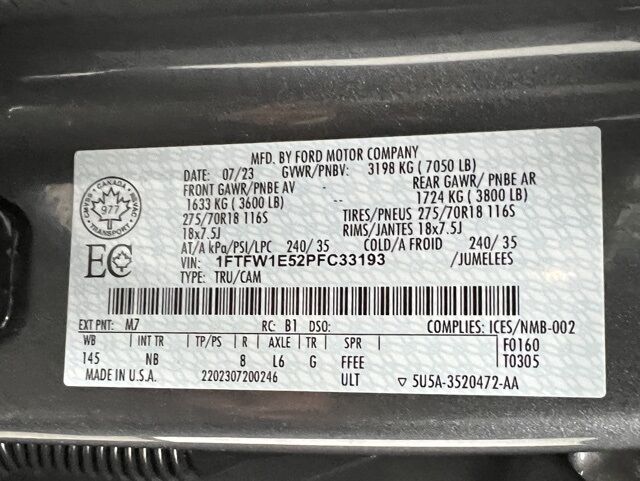 2023 Ford F-150 Tremor Loveland CO