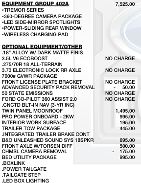 2023 Ford F-150 Tremor Knoxville TN