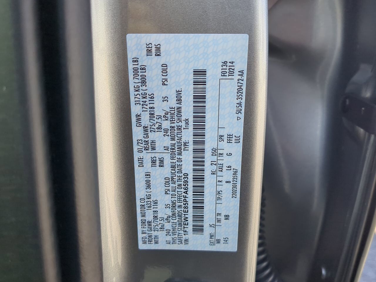 2023 Ford F-150 Tremor Winder GA