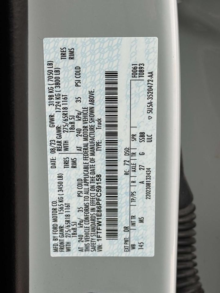 2023 Ford F-150 XLT Fredericksburg VA