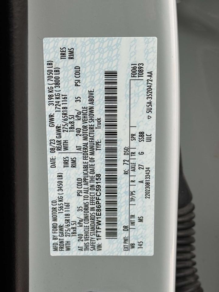 2023 Ford F-150 XLT Fredericksburg VA