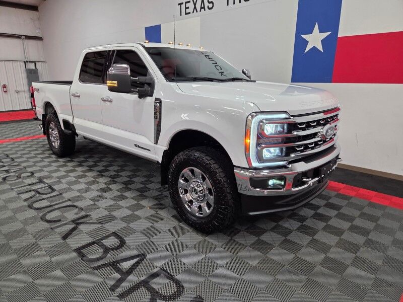 2023 Ford F-250 Lariat Ultimate 4WD 6.7L Diesel Chrome Pkg Ready Lift 37in Nitto Tires FREE WARR Arlington TX
