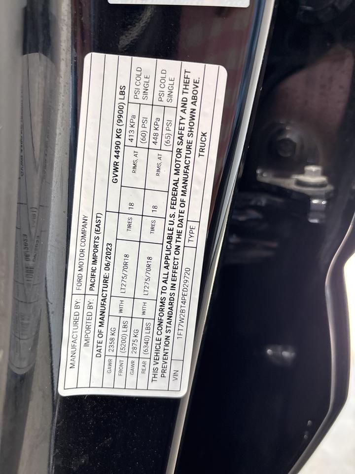 2023 Ford F-250 Super Duty 4x4 Crew Cab XLT Minocqua WI