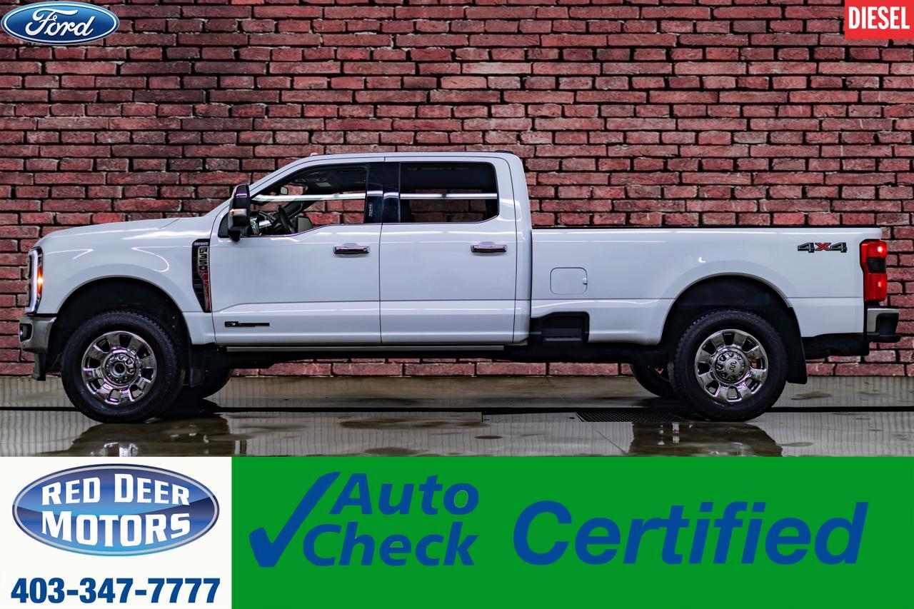 2023 Ford F-350 4x4 Crew Cab King Ranch Longbox Diesel Leather Roof Nav