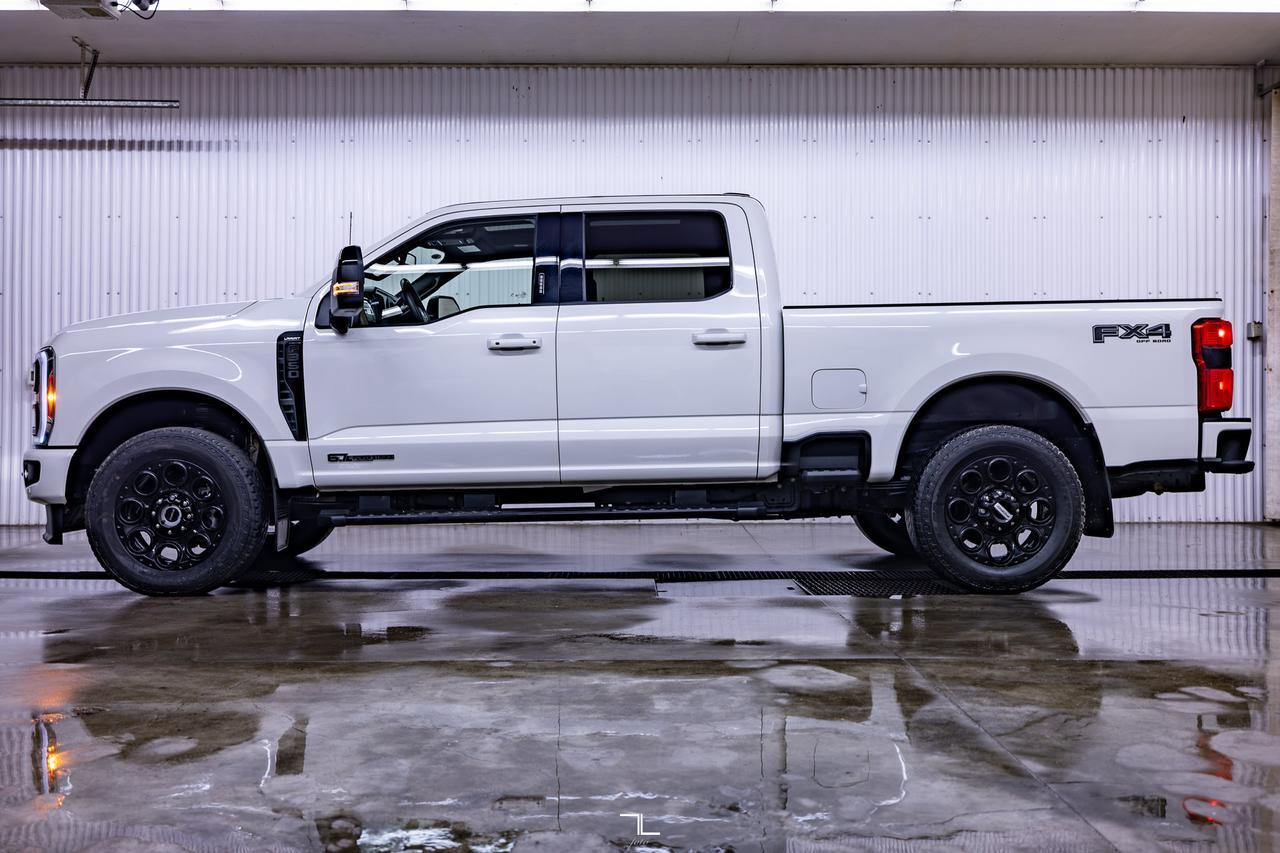 2023 Ford F-350 4x4 Crew Cab Lariat FX4 Ultimate Pkg Diesel Leather Roof Nav Red Deer AB
