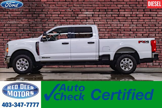 2023 Ford F-350 4x4 Crew Cab XLT FX4 Diesel PSeat BCam Red Deer AB