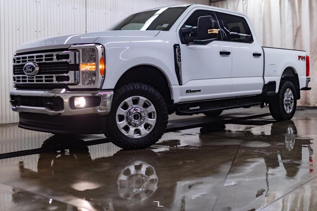 2023 Ford F-350 4x4 Crew Cab XLT FX4 Diesel PSeat BCam Red Deer AB