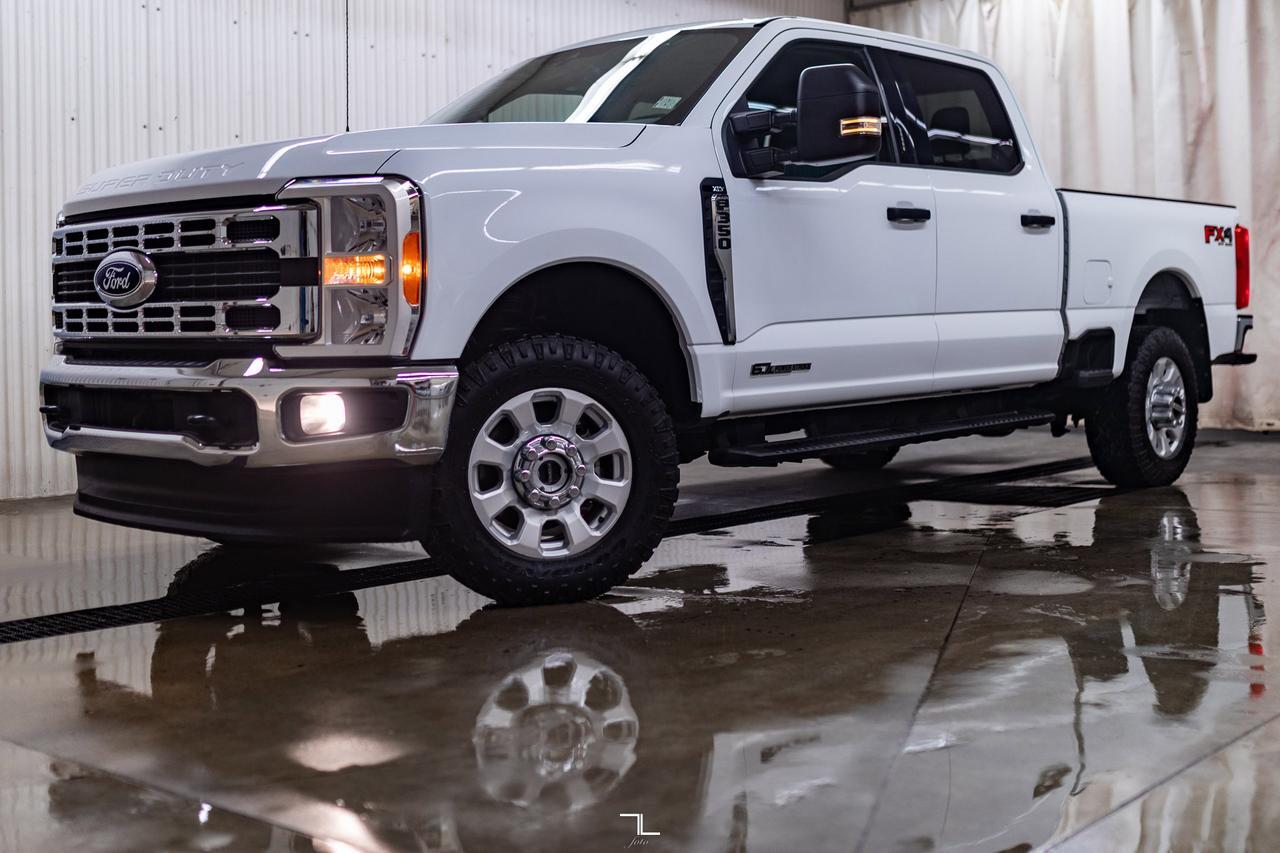 2023 Ford F-350 4x4 Crew Cab XLT FX4 Diesel PSeat BCam Red Deer AB