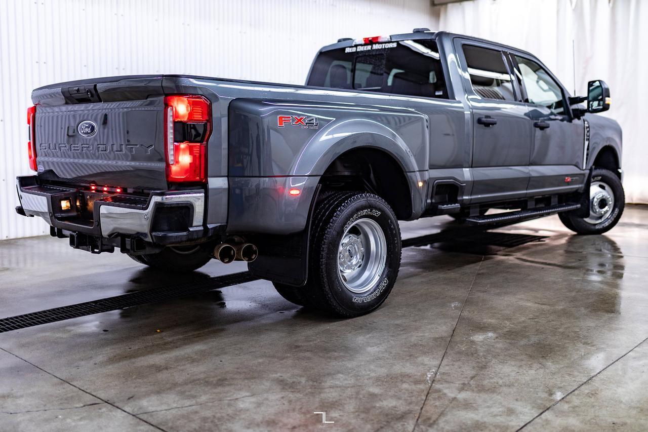 2023 Ford F-350 4x4 Crew Cab XLT FX4 Dually Diesel BCam Red Deer AB