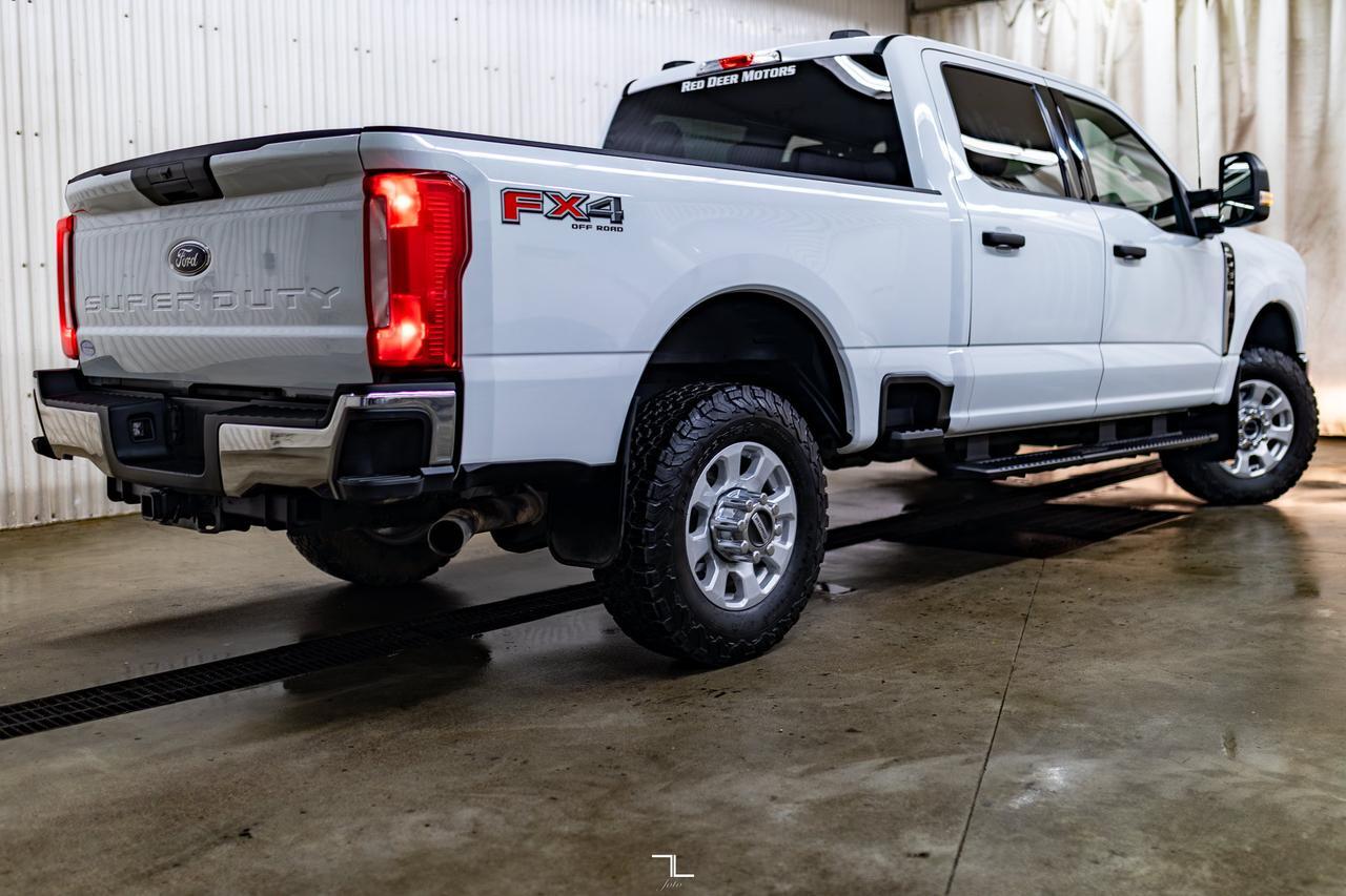 2023 Ford F-350 4x4 Crew Cab XLT FX4 PSeat BCam Red Deer AB