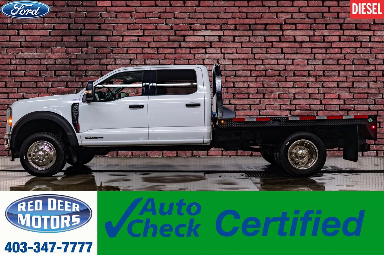 2023 Ford F-450 4x4 Crew Cab XLT Dually Deck Diesel BCam Red Deer AB