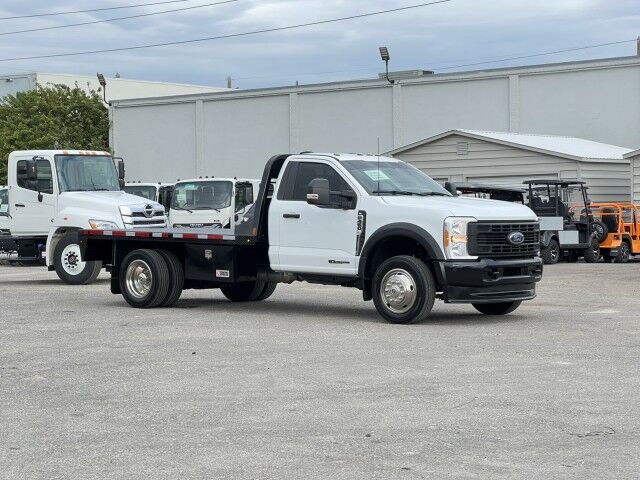 2023 Ford F-450XL 9' Steel Gooseneck Flatbed Truck Fort Pierce FL