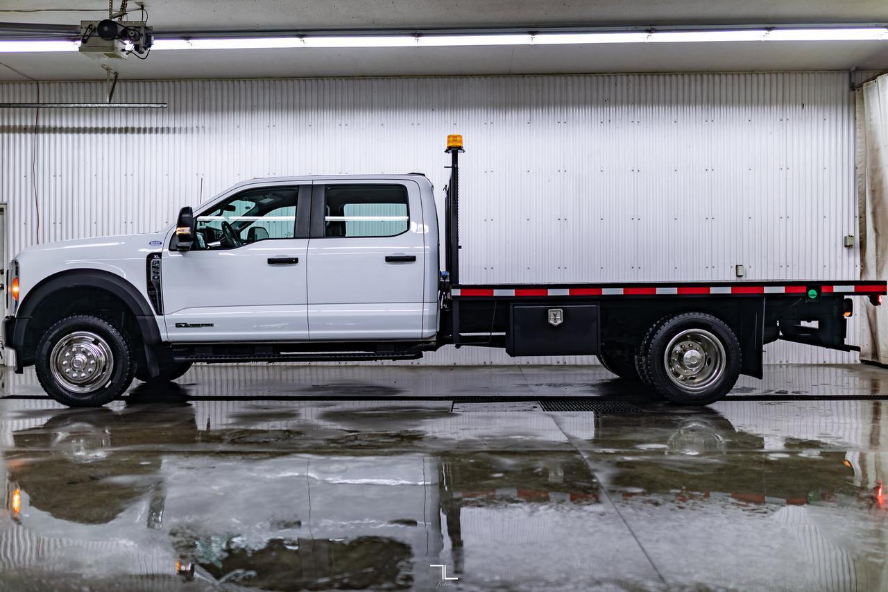 2023 Ford F-550 4x4 Crew Cab XL 12 Ft. Deck Diesel Red Deer AB
