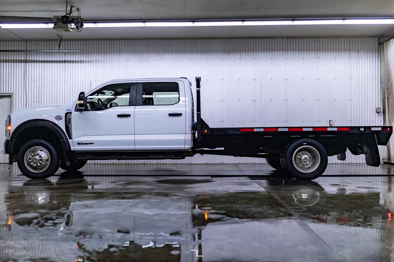2023 Ford F-550 4x4 Crew Cab XL Deck Diesel BCam Red Deer AB