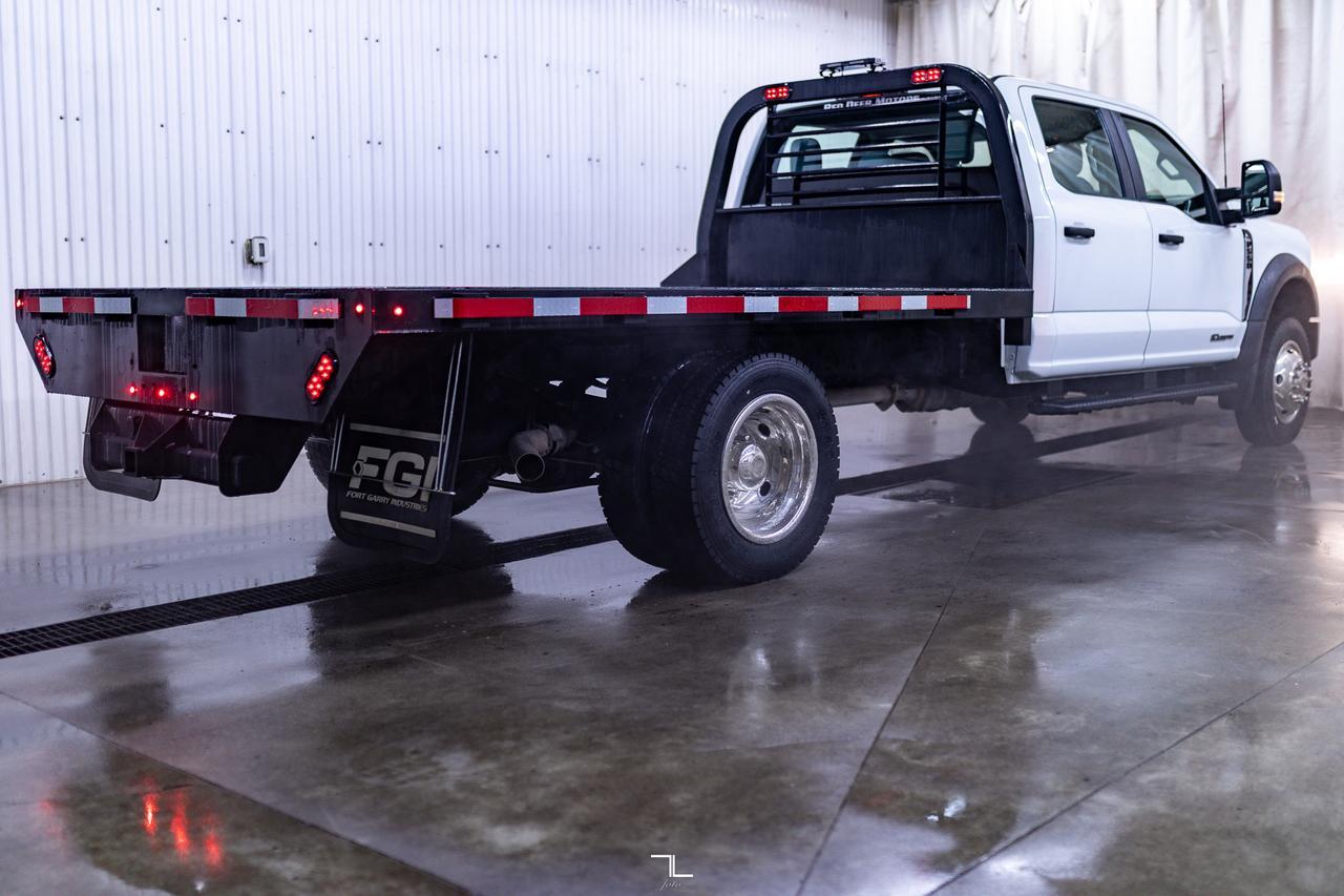 2023 Ford F-550 4x4 Crew Cab XL Deck Diesel BCam Red Deer AB