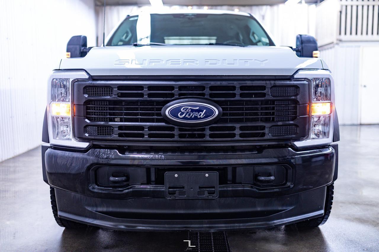 2023 Ford F-550 4x4 Crew Cab XL Deck Diesel BCam Red Deer AB