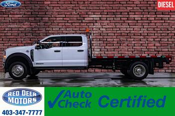 2023_Ford_F-550_4x4 Crew Cab XLT Deck Diesel BCam_ Red Deer AB