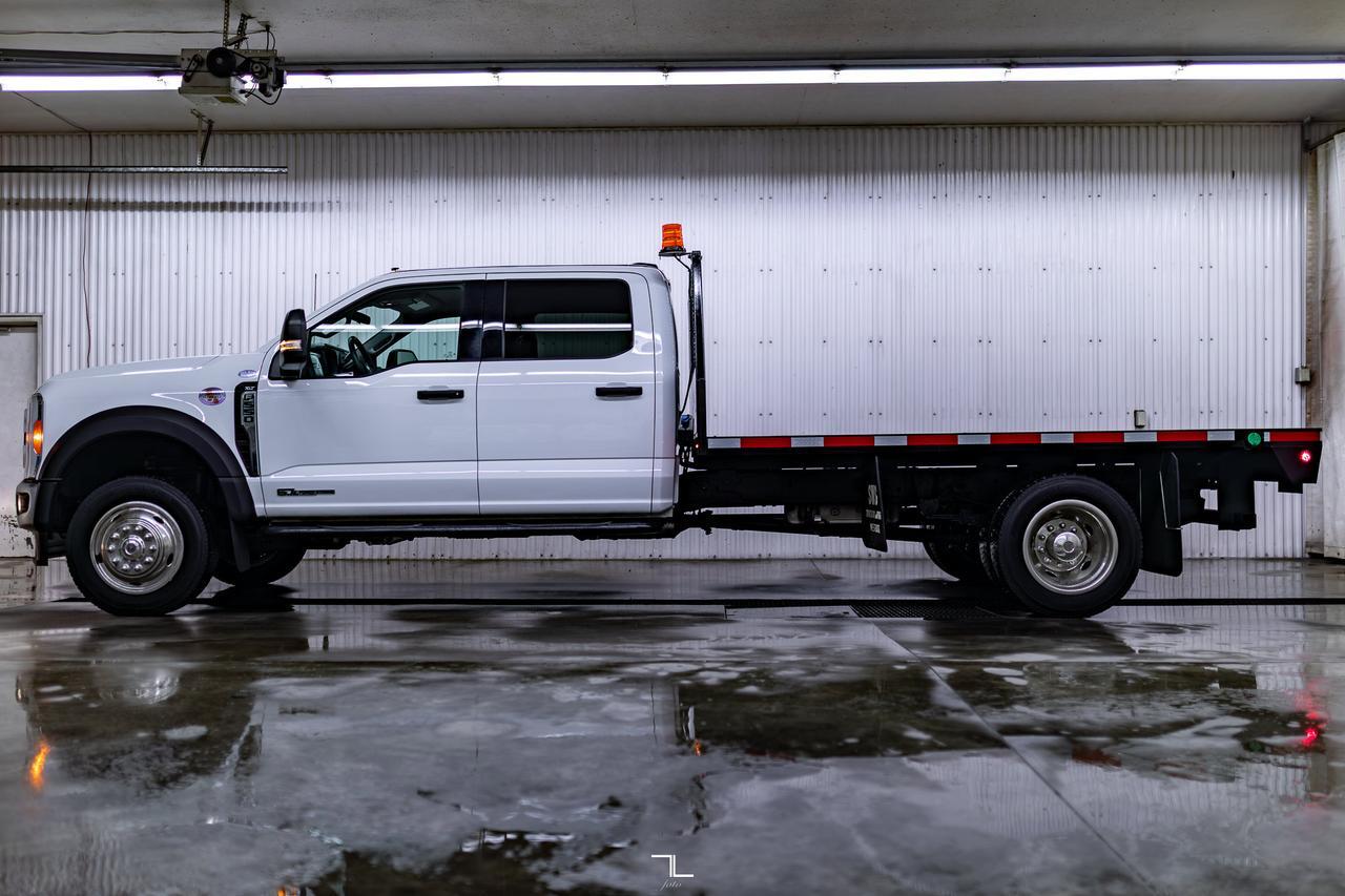 2023 Ford F-550 4x4 Crew Cab XLT Deck Diesel BCam Red Deer AB