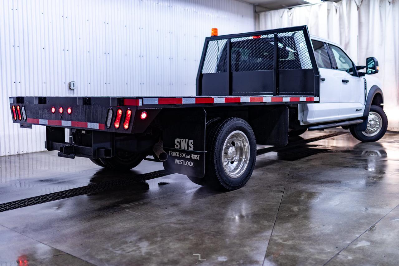 2023 Ford F-550 4x4 Crew Cab XLT Deck Diesel BCam Red Deer AB