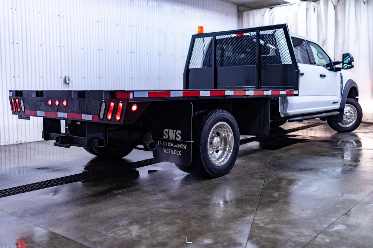 2023 Ford F-550 4x4 Crew Cab XLT Deck Diesel BCam Red Deer AB