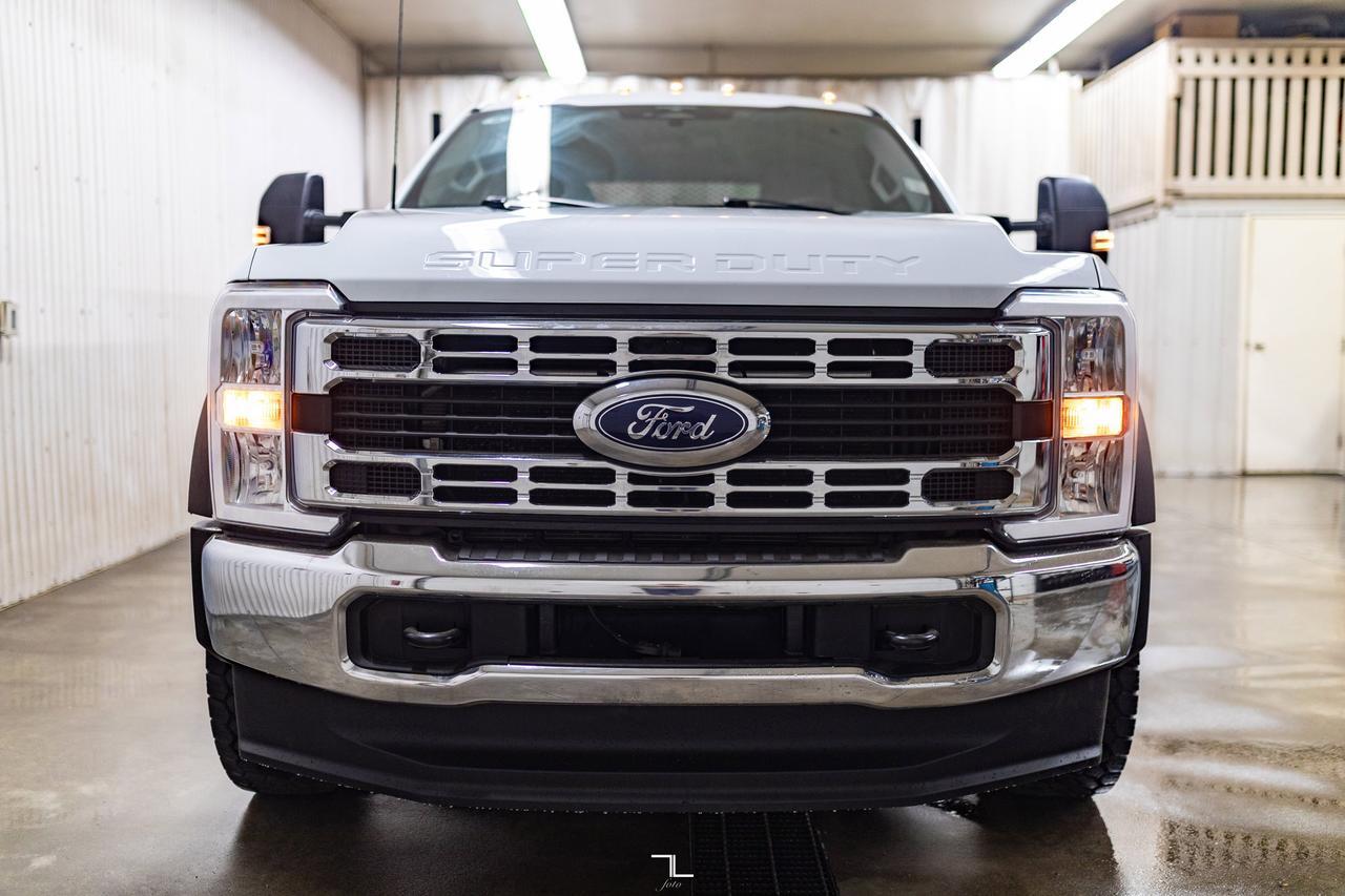 2023 Ford F-550 4x4 Crew Cab XLT Dually Deck Diesel PSeat BCam Red Deer AB