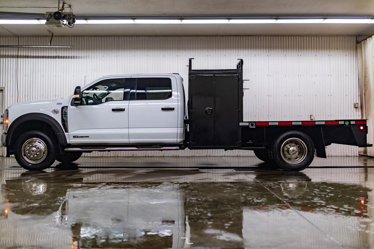 2023 Ford F-550 4x4 Crew Cab XLT Dually Deck Diesel PSeat BCam Red Deer AB