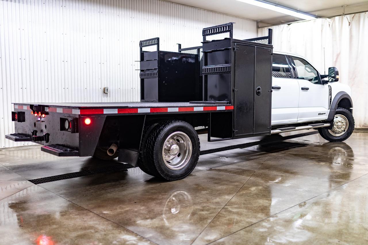 2023 Ford F-550 4x4 Crew Cab XLT Dually Deck Diesel PSeat BCam Red Deer AB