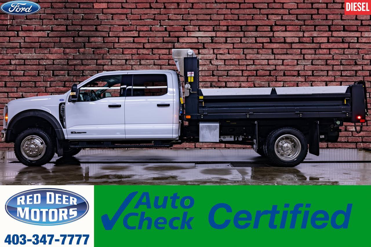 2023 Ford F-550 4x4 Crew Cab XLT Dump Box Diesel BCam