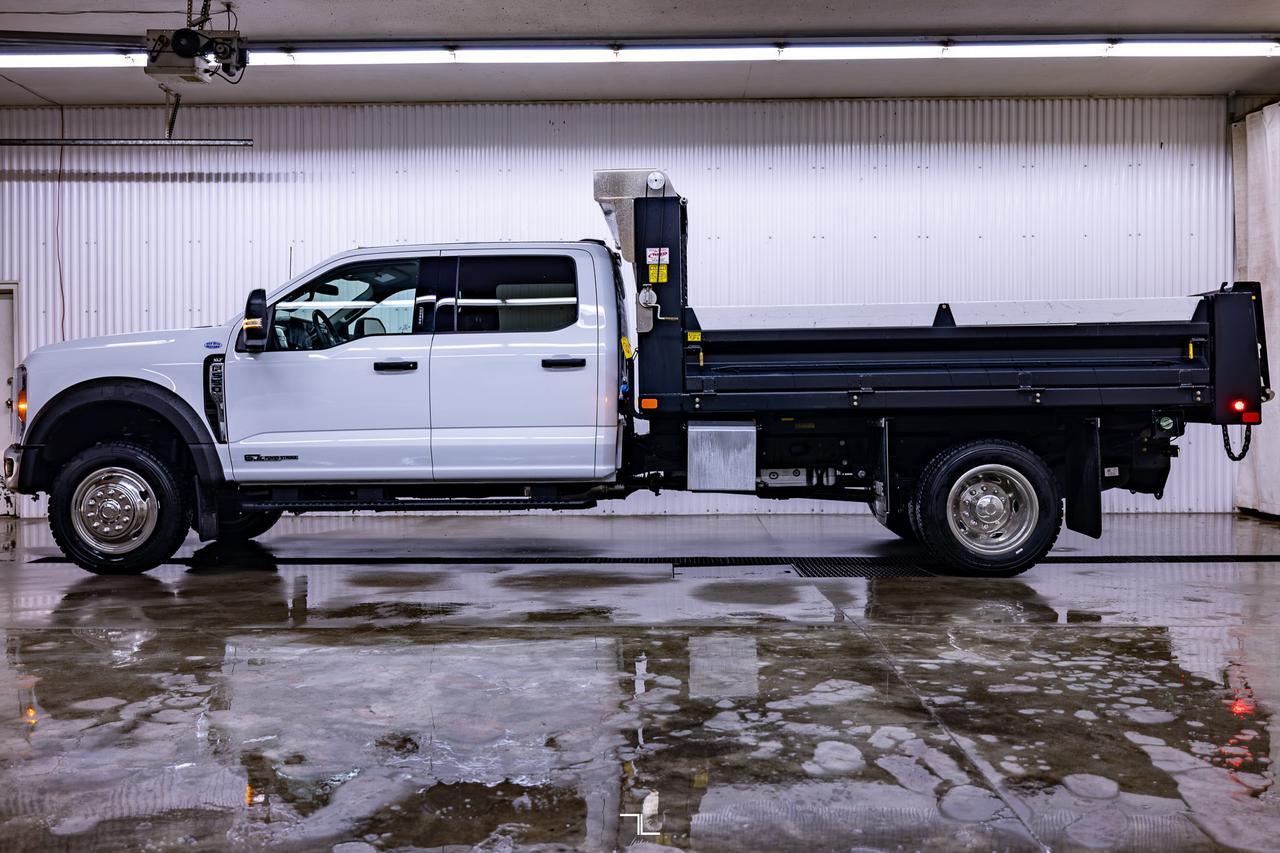 2023 Ford F-550 4x4 Crew Cab XLT Dump Box Diesel BCam Red Deer AB