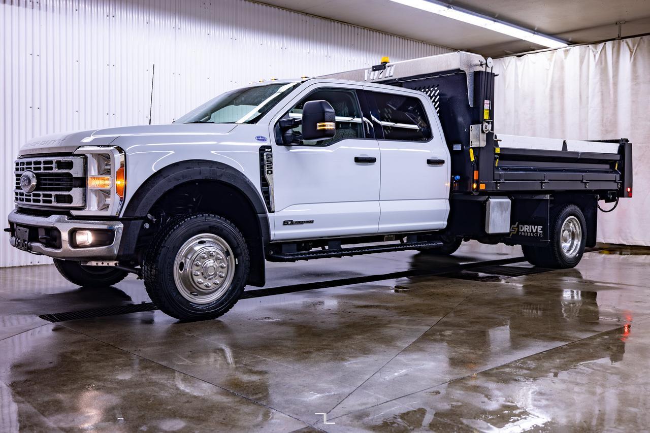 2023 Ford F-550 4x4 Crew Cab XLT Dump Box Diesel BCam Red Deer AB