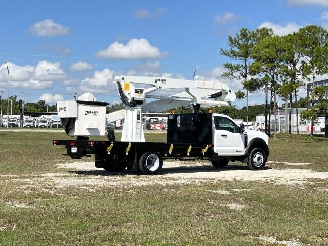2023 Ford F-600XL 4x4 - BLOWOUT SALE - 16' Steel Flatbed Bucket Truck 59' Working Height Dur-A-Lift DPM