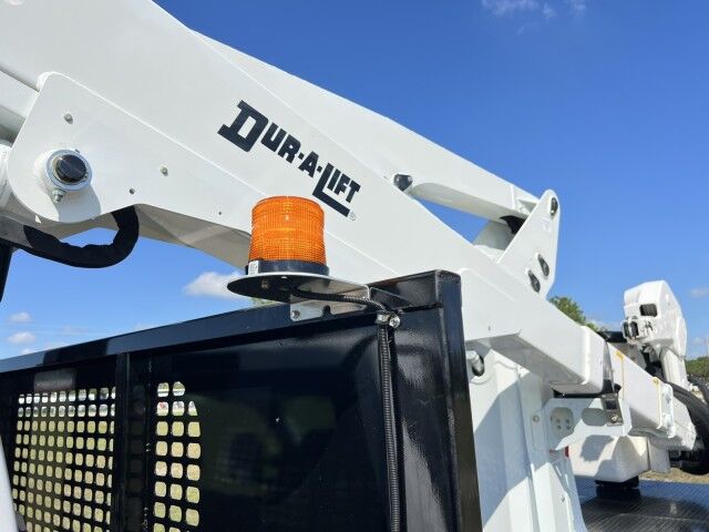 2023 Ford F-600XL 4x4 - BLOWOUT SALE - 16' Steel Flatbed Bucket Truck 59' Working Height Dur-A-Lift DPM Homestead FL
