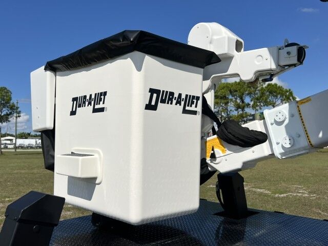 2023 Ford F-600XL 4x4 - BLOWOUT SALE - 16' Steel Flatbed Bucket Truck 59' Working Height Dur-A-Lift DPM Homestead FL