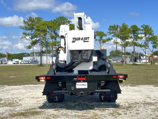 2023 Ford F-600XL 4x4 16&apos; Steel Flatbed Bucket Truck 59&apos; Working Height Dur-A-Lift DPM2-52DU