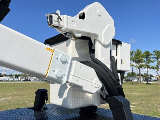 2023 Ford F-600XL 4x4 16&apos; Steel Flatbed Bucket Truck 59&apos; Working Height Dur-A-Lift DPM2-52DU Homestead FL