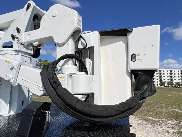 2023 Ford F-600XL 4x4 16&apos; Steel Flatbed Bucket Truck 59&apos; Working Height Dur-A-Lift DPM2-52DU Homestead FL