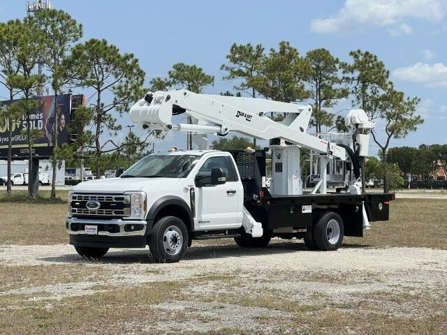 2023 Ford F-600XL 4x4 16&apos; Steel Flatbed Truck w/ Dur-A-Lift DPM2-52DU 59&apos; Working Height Homestead FL
