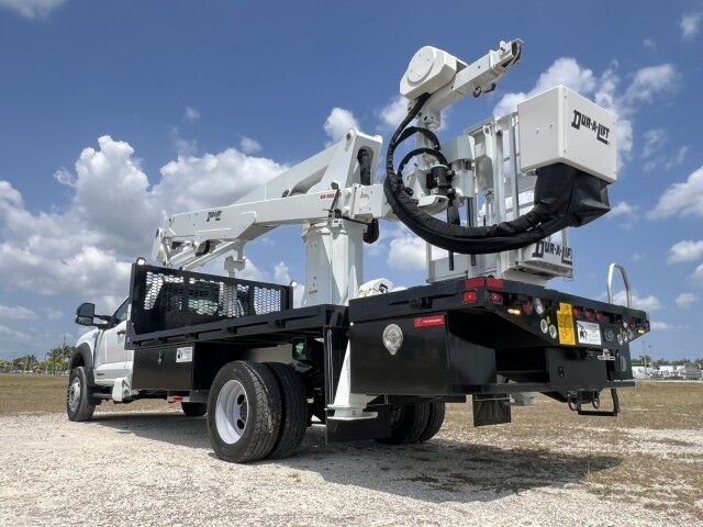 2023 Ford F-600XL 4x4 16&apos; Steel Flatbed Truck w/ Dur-A-Lift DPM2-52DU 59&apos; Working Height Homestead FL