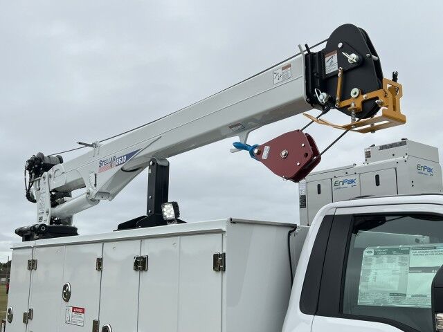 2023 Ford F-600XL Mechanic Service Truck with Stellar 8630 Telescopic Crane Homestead FL