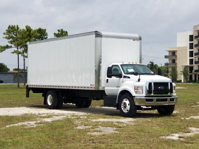 2023 Ford F-650 26' Dry Box Truck with 2,500 lb Lift Gate Homestead FL