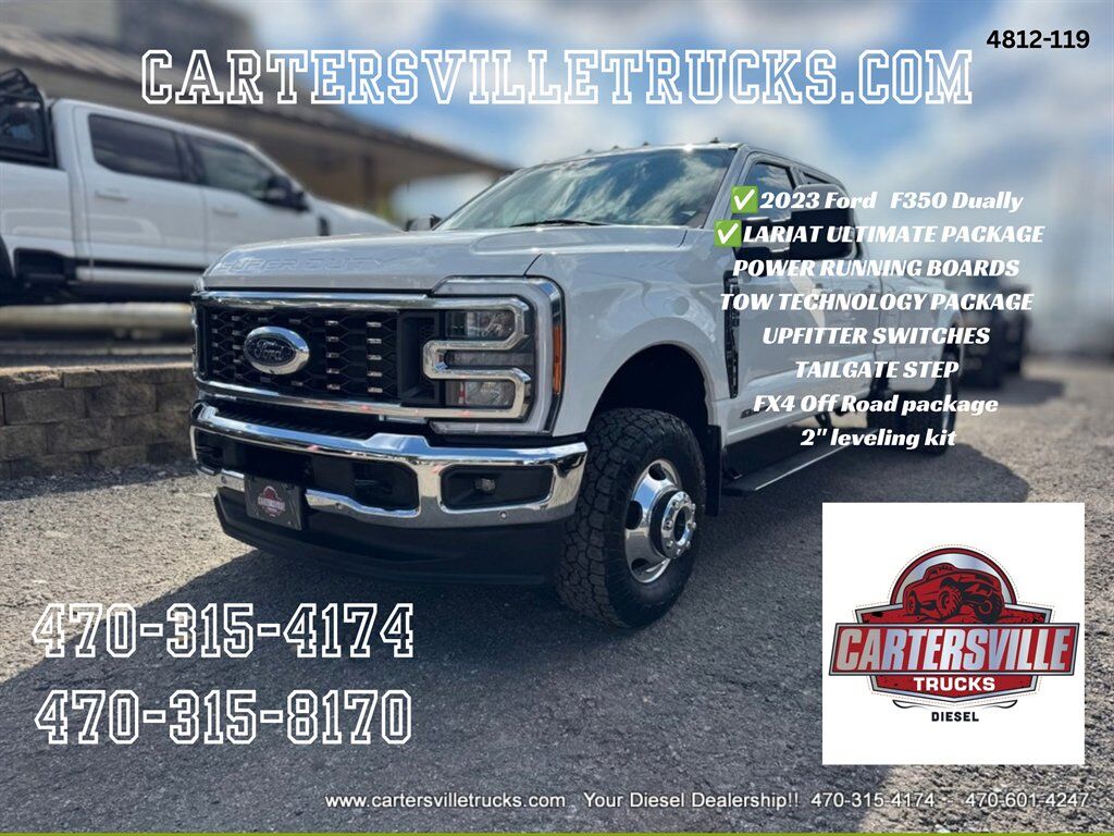 2023 Ford F350SD Lariat FX4 - ULTIMATE - TOW TECH - 5TH WHEEL PKG -