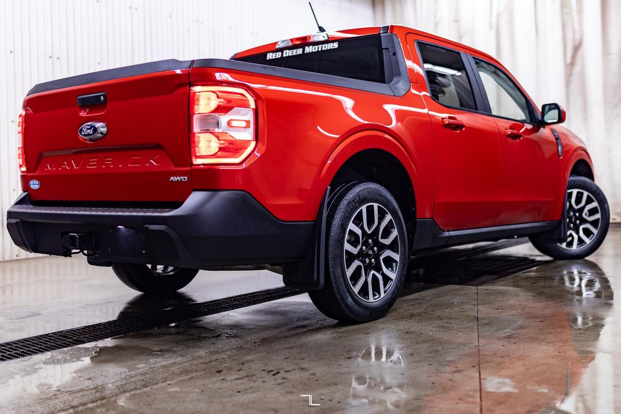 2023 Ford Maverick AWD Lariat Leather Nav BCam Red Deer AB
