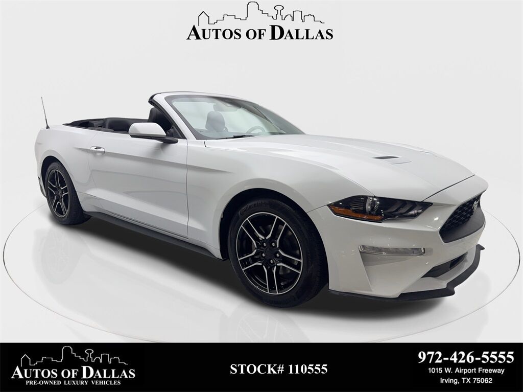 2023 Ford Mustang EcoBoost Premium Convertible CAM,CLMT STS,18&quot; WLS Irving TX